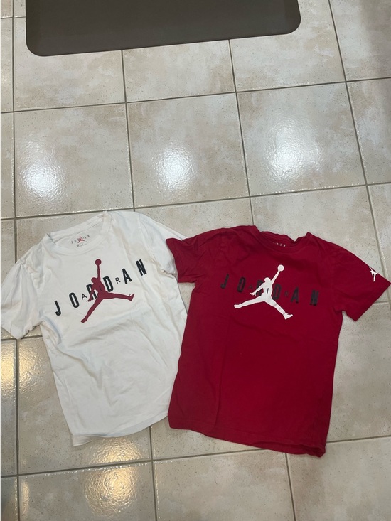 Jordan Other - Jordan Kids' Short-Sleeve Jumpman Tee in White and Red